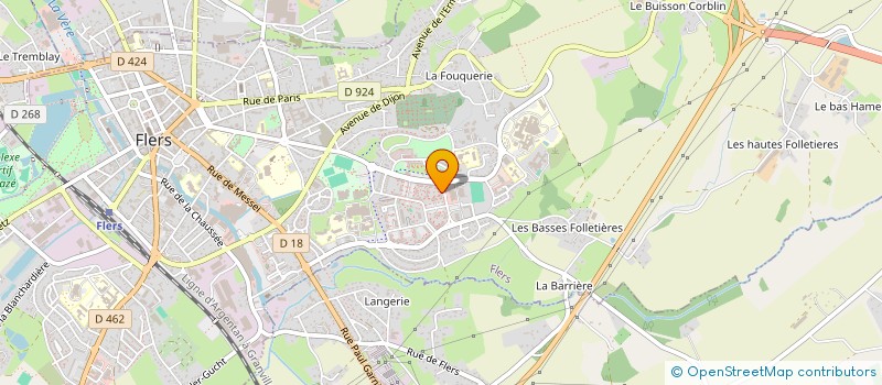 localisation de l'entreprise MONSIEUR KAIS CHAMSA à FLERS