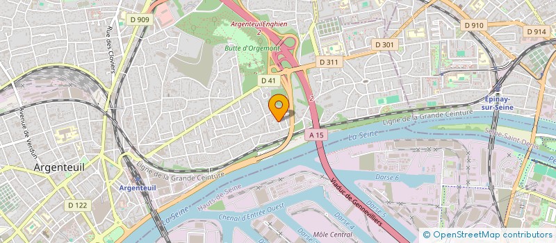 localisation de l'entreprise MONSIEUR KAIS CHARAFI  ARGENTEUIL