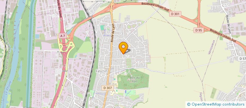 localisation de l'entreprise MONSIEUR KAIS CLAIR  FEYZIN