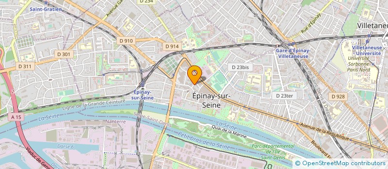 localisation de l'entreprise MONSIEUR KAIS DAHDOUH à EPINAY-SUR-SEINE