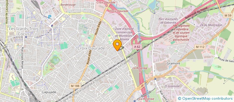 localisation de l'entreprise MONSIEUR KAIS DERBALI  TOULOUSE