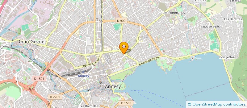 localisation de l'entreprise MONSIEUR KAIS DJERBOUA  ANNECY