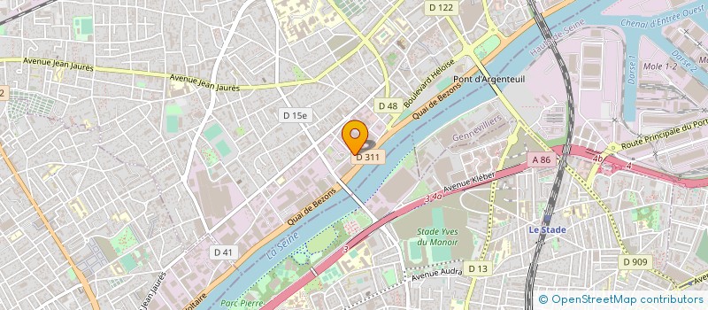 localisation de l'entreprise MONSIEUR KAIS DRIDI  ARGENTEUIL