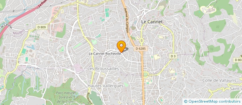 localisation de l'entreprise MONSIEUR KAIS EL AFOURI à LE CANNET