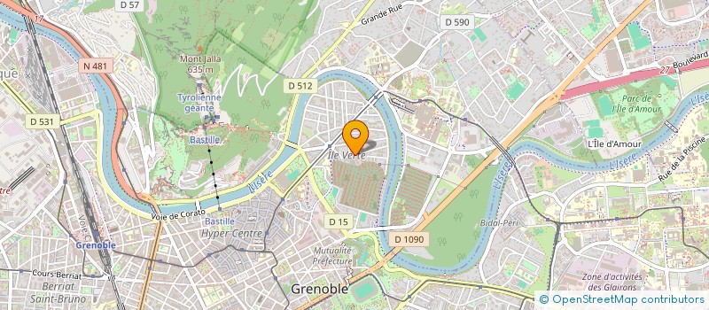 localisation de l'entreprise MONSIEUR KAIS FORCHERON à GRENOBLE