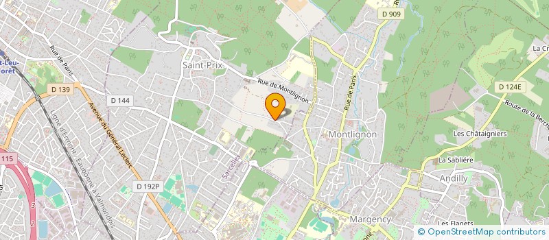 localisation de l'entreprise MONSIEUR KAIS GADDAS à SAINT-PRIX