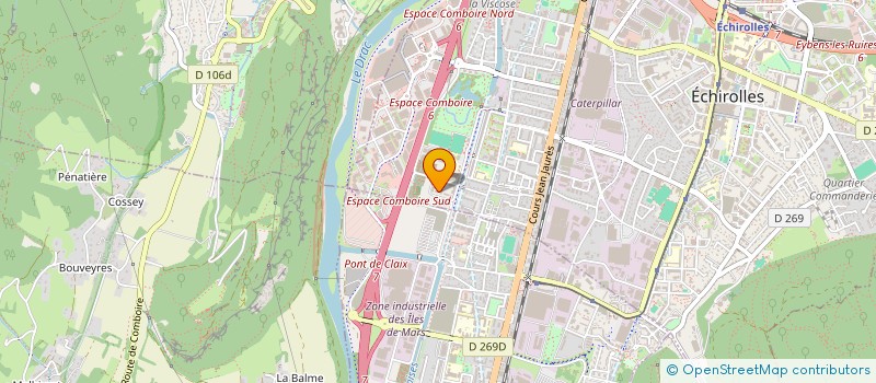 localisation de l'entreprise MONSIEUR KAIS GALAI  ECHIROLLES