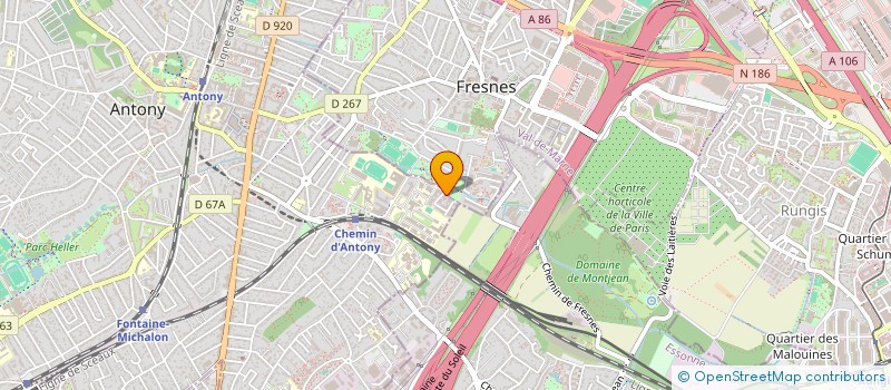 localisation de l'entreprise MONSIEUR KAIS GHERRI à ANTONY