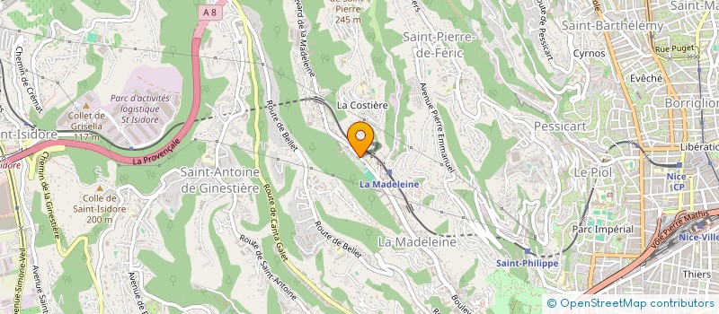localisation de l'entreprise MONSIEUR KAIS GUESMI à NICE