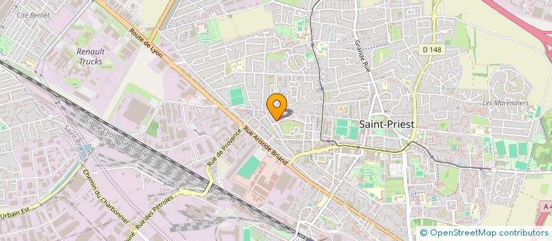 localisation de l'entreprise MONSIEUR KAIS HABOUBI  SAINT-PRIEST