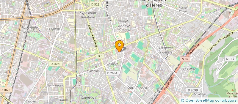 localisation de l'entreprise MONSIEUR KAIS KHALISSA à GRENOBLE
