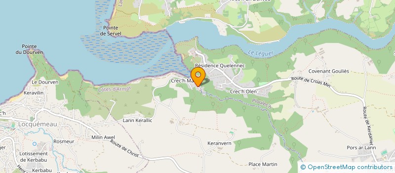 localisation de l'entreprise MONSIEUR KAIS KHEMIRA  PLOUMILLIAU