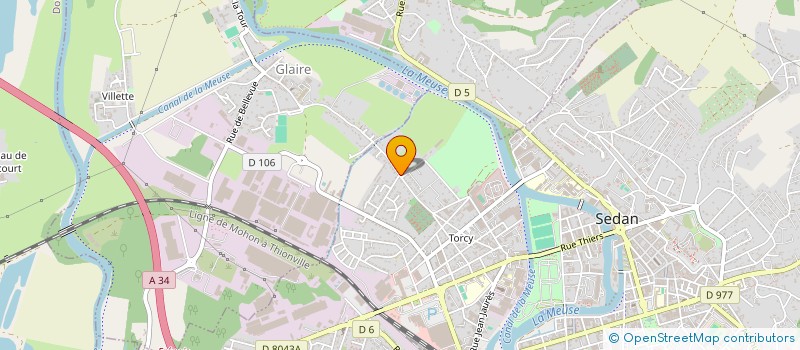 localisation de l'entreprise MONSIEUR KAIS LOPEZ à SEDAN