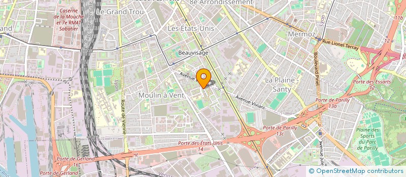 localisation de l'entreprise MONSIEUR KAIS MAATALLAH  VENISSIEUX