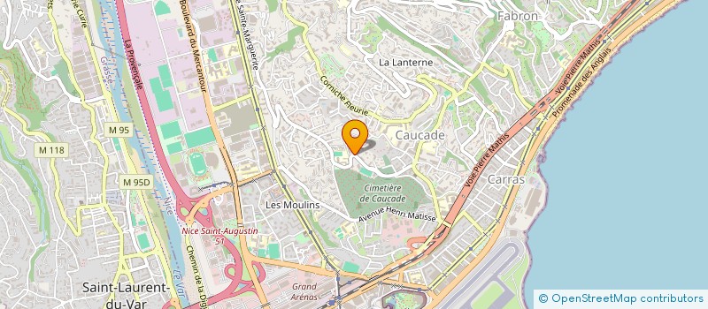 localisation de l'entreprise MONSIEUR KAIS MAJDOUB à NICE