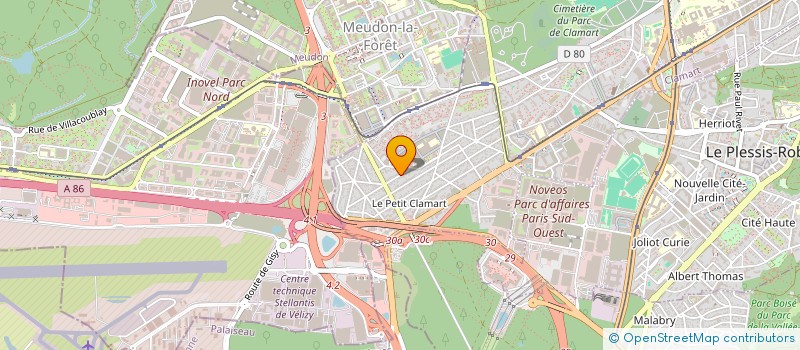 localisation de l'entreprise MONSIEUR KAIS NOUALI à CLAMART