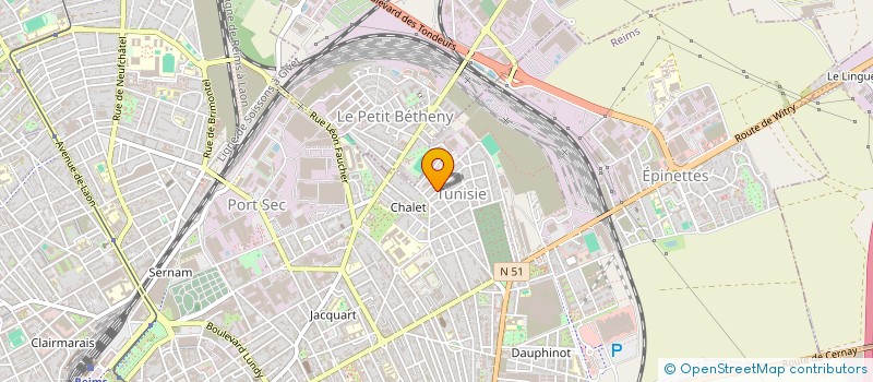 localisation de l'entreprise MONSIEUR KAIS OUDI  REIMS