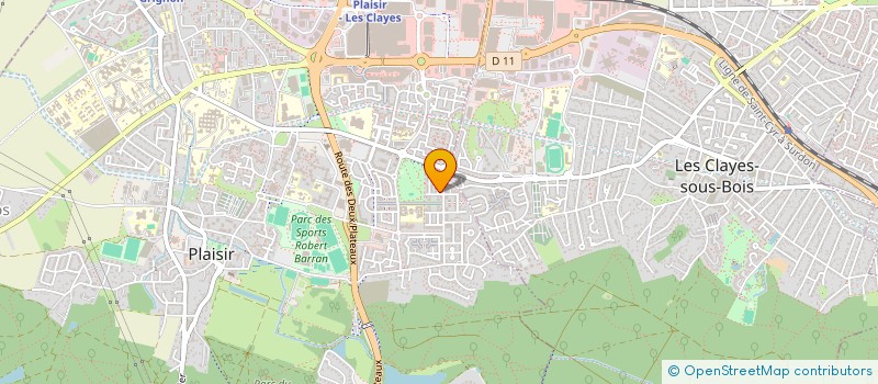 localisation de l'entreprise MONSIEUR KAIS PADOLY à PLAISIR