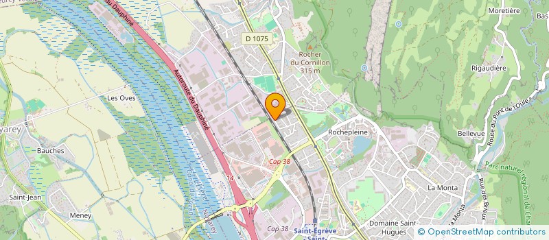 localisation de l'entreprise MONSIEUR KAIS PAUMOND  SAINT-EGREVE