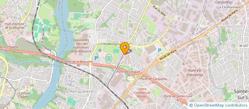 localisation de l'entreprise MONSIEUR KAIS REKIK à NANTES