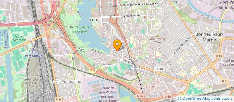 localisation de l'entreprise MONSIEUR KAIS SAADI  CRETEIL