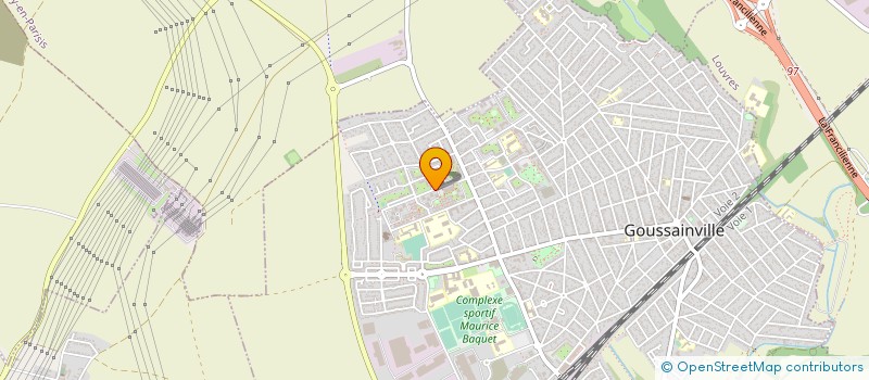 localisation de l'entreprise MONSIEUR KAIS SASSI  GOUSSAINVILLE