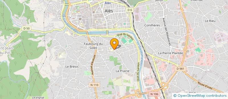 localisation de l'entreprise MONSIEUR KAIS TABBI  ALES