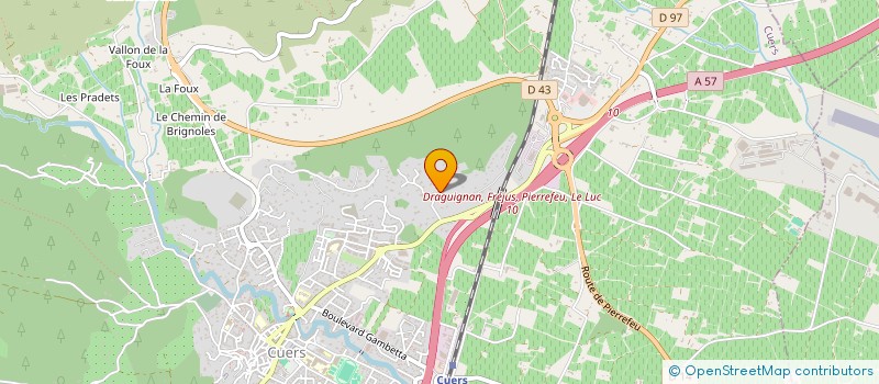 localisation de l'entreprise MONSIEUR KAIS TRABELSI à CUERS