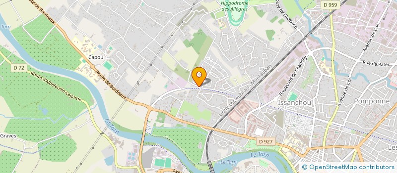 localisation de l'entreprise MONSIEUR KAIS TROJET  MONTAUBAN