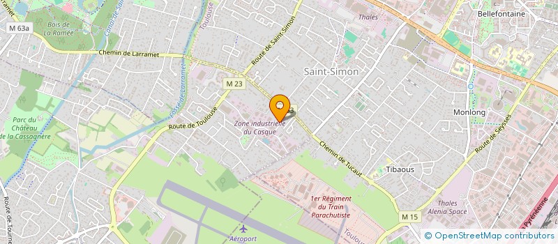 localisation de l'entreprise MONSIEUR KAIS VANDEKERCKHOVE  CUGNAUX