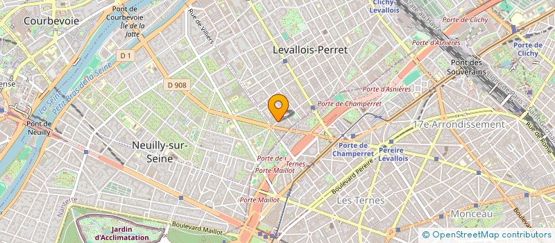 localisation de l'entreprise MONSIEUR KAISEI NAKAHARA à LEVALLOIS-PERRET