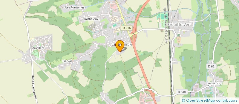 localisation de l'entreprise MONSIEUR KAISER COIN  BREUIL-LE-VERT