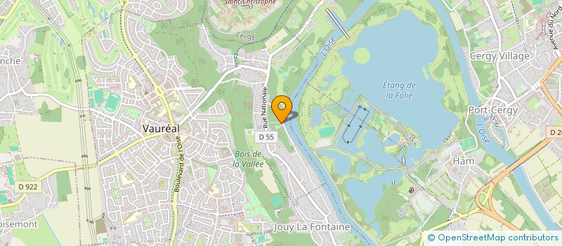 localisation de l'entreprise MONSIEUR KAISLEY BISCHOFF  VAUREAL