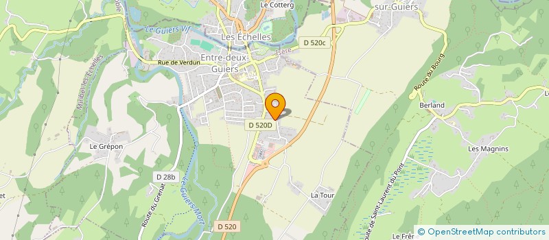 localisation de l'entreprise MONSIEUR KAISS FARHAT  ENTRE-DEUX-GUIERS