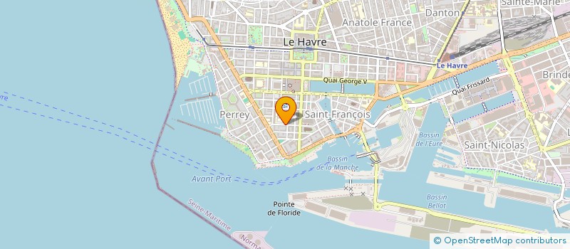 localisation de l'entreprise MONSIEUR KAISS GASRI à LE HAVRE