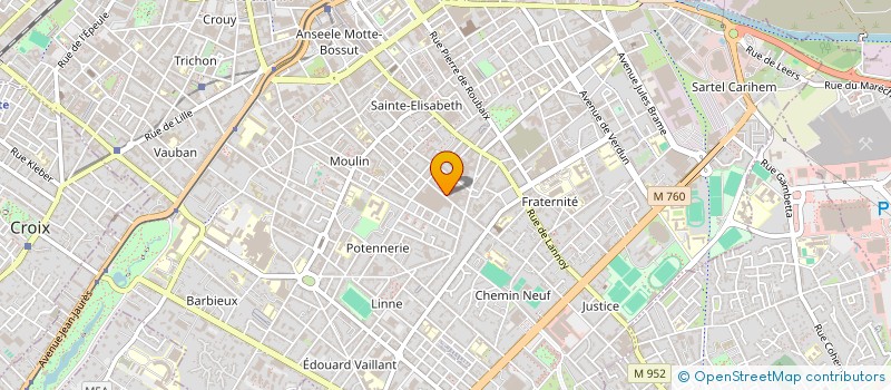 localisation de l'entreprise MONSIEUR KAISS HAMIDI à ROUBAIX