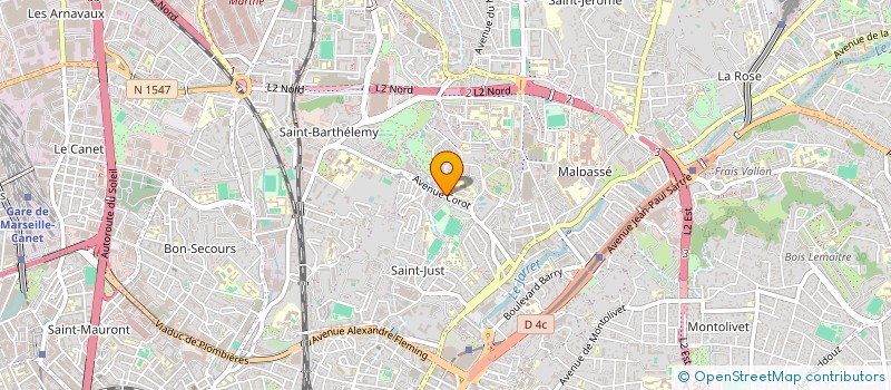 localisation de l'entreprise MONSIEUR KAISSAR SEGHIR à MARSEILLE