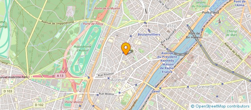 localisation de l'entreprise MONSIEUR KAIWEN LIU  PARIS