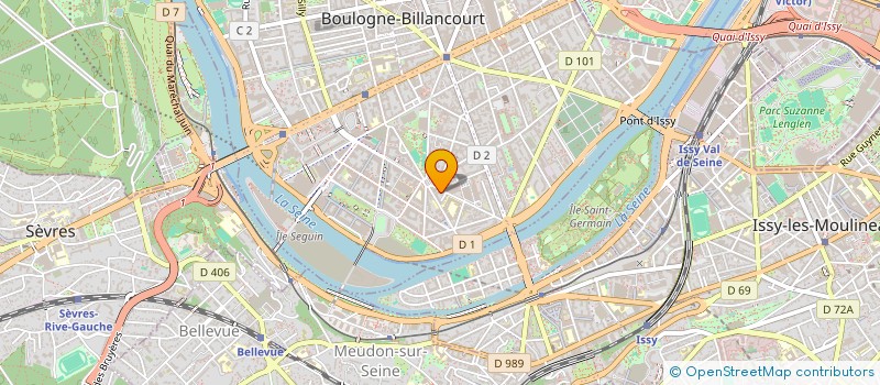 localisation de l'entreprise MONSIEUR KAIXIN XU à BOULOGNE-BILLANCOURT