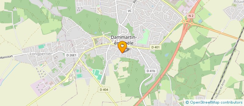 localisation de l'entreprise MONSIEUR KAJAMUGAM SIVARAJAH  DAMMARTIN-EN-GOELE