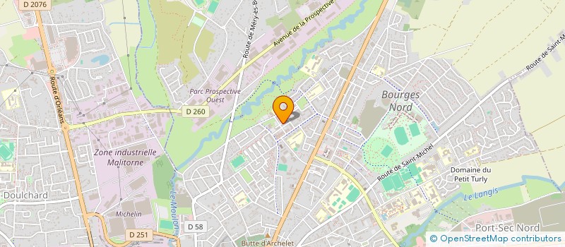 localisation de l'entreprise MONSIEUR KAJANAN SURIAKUMAR  BOURGES