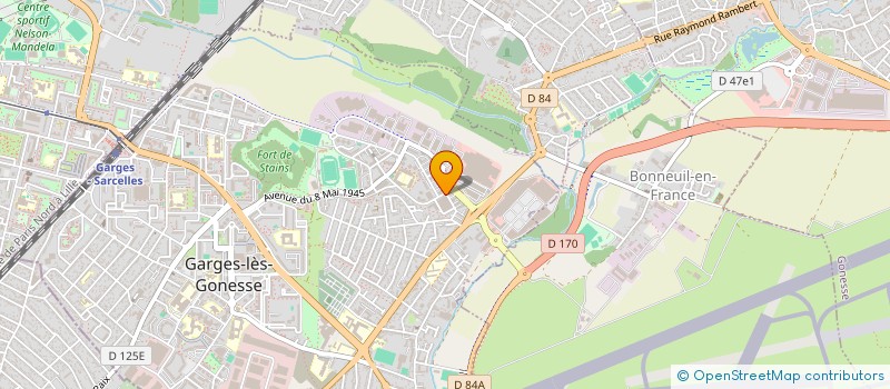 localisation de l'entreprise MONSIEUR KAJENDRAN THARMARAJAH  GARGES-LES-GONESSE