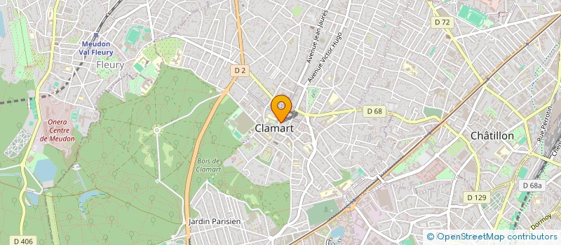 localisation de l'entreprise MONSIEUR KAJOL CHAK à CLAMART