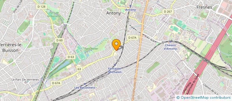 localisation de l'entreprise MONSIEUR KAKOU TIGORI à ANTONY