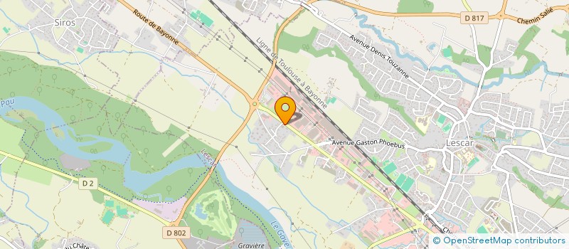 localisation de l'entreprise MONSIEUR KALAICHELVAN KANDASAMY à LESCAR