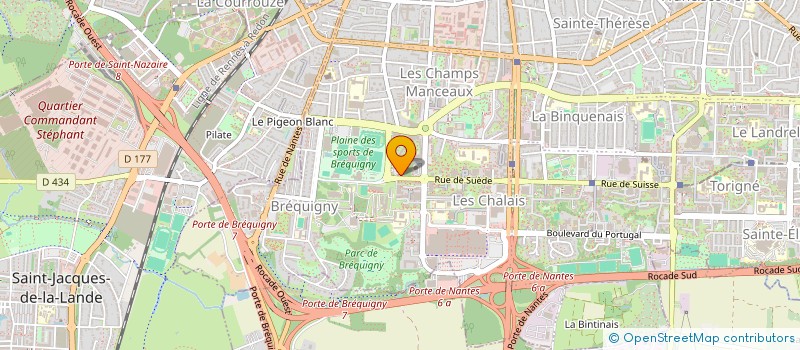 localisation de l'entreprise MONSIEUR KALED ABDEREMANE SALIM  RENNES