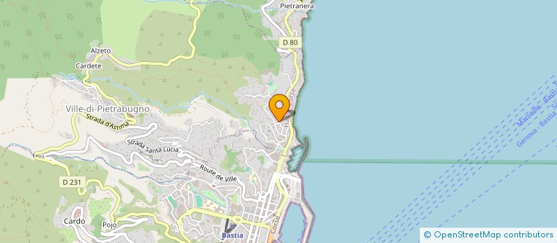 localisation de l'entreprise MONSIEUR KALED OUESLATI à BASTIA