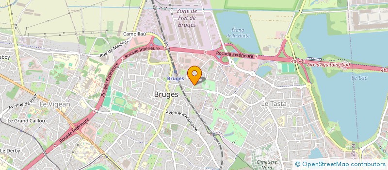 localisation de l'entreprise MONSIEUR KALED OULDALI  BRUGES