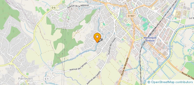 localisation de l'entreprise MONSIEUR KALED YAHIA  JUVIGNAC