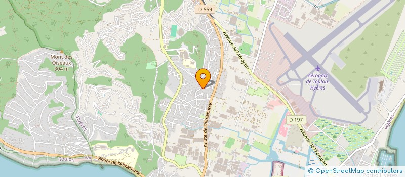 localisation de l'entreprise MONSIEUR KALEN HECHT  HYERES